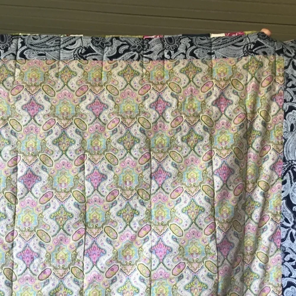 Handmade Quilt 46” x 77”